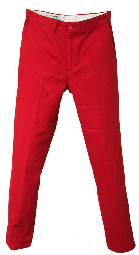 Red Cord Trousers