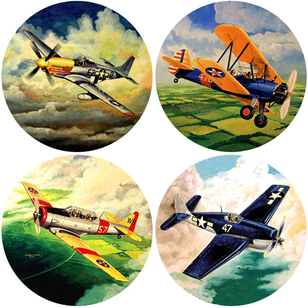 Military Collection Sandstone Coasters From Dann Us Navy Us Army Us