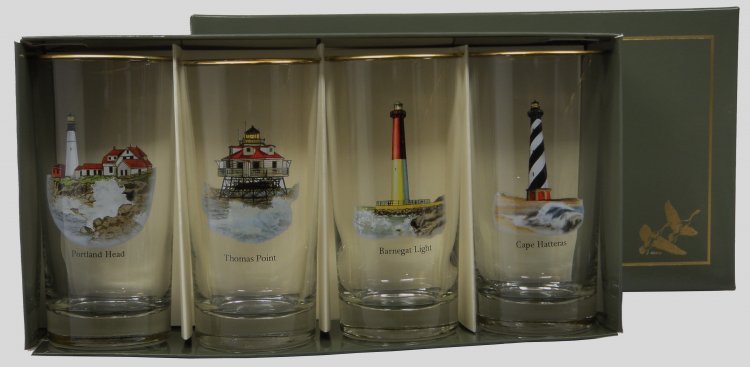 Lighthouse, Highball, 13oz, gift boxed - Click Image to Close