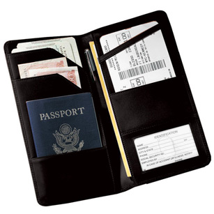 Personalized Leather Passport & Travel Wallets from Dann, Engraving ...