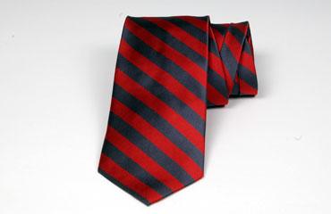 College Color Neckties from Dann Clothing, Repp Stripes of your ...