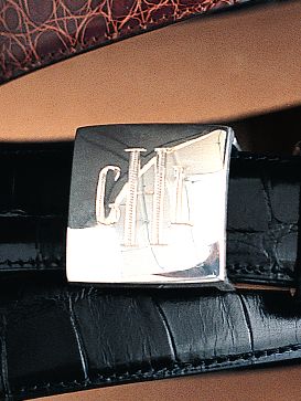 Mens monogrammed belt buckle hotsell