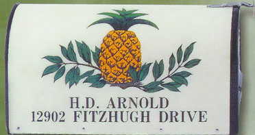 Pineapple mailbox.jpg (29950 bytes)