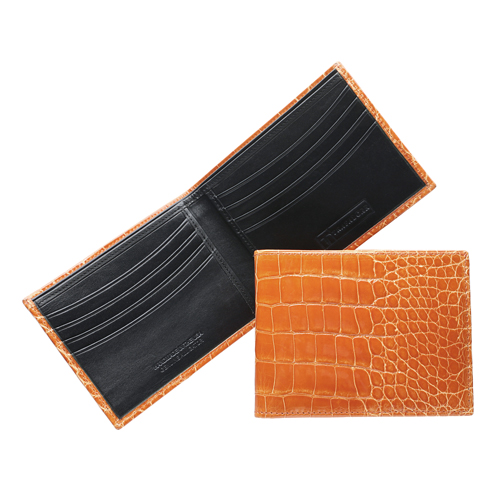 Alligator Double Billfold Wallet: Available in 9 Colors