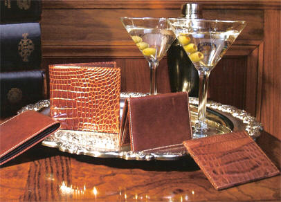 Torino Exotic Wallets from Dann Clothing, Alligator, Lizard