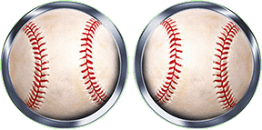 Baseball Cufflinks