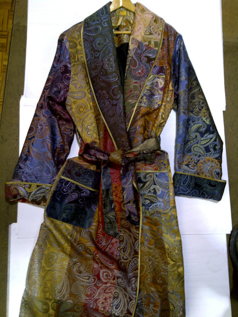 Custom Silk Robe 