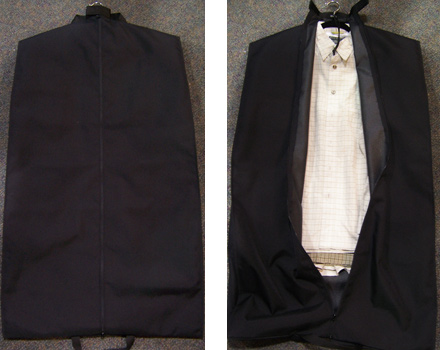 Cover-up garment bags