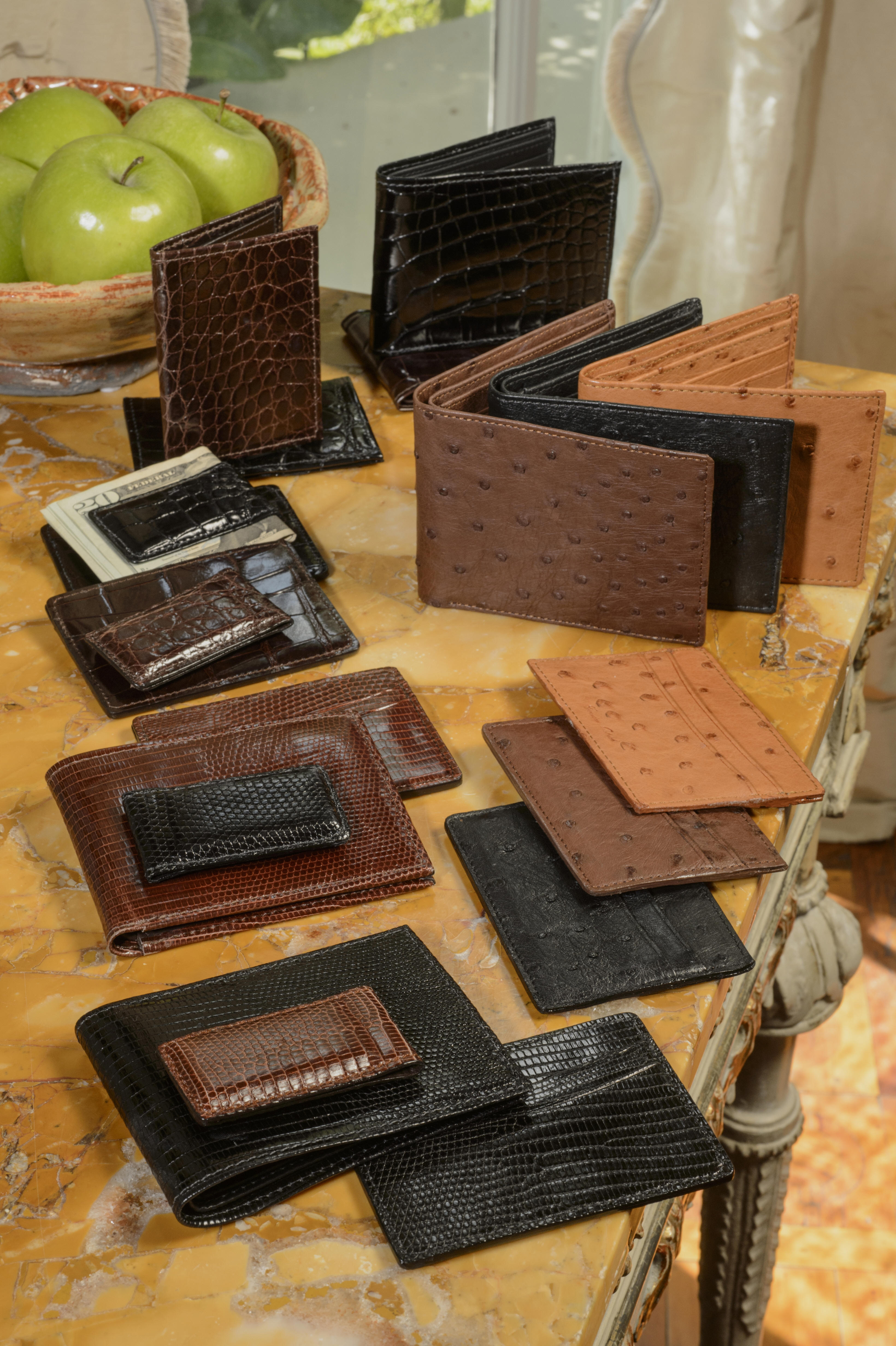 Precious Materials – LAGARTO Handmade Exotic Leather Wallets