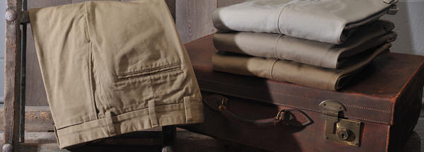 Chamois Cloth Pant in 4 Colors by Bills Khakis, Varies / Black