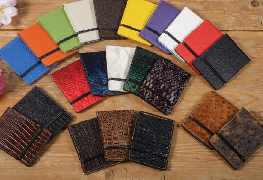 Precious Materials – LAGARTO Handmade Exotic Leather Wallets