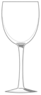 Monogram White Wine Goblet S/4 (10.5oz)